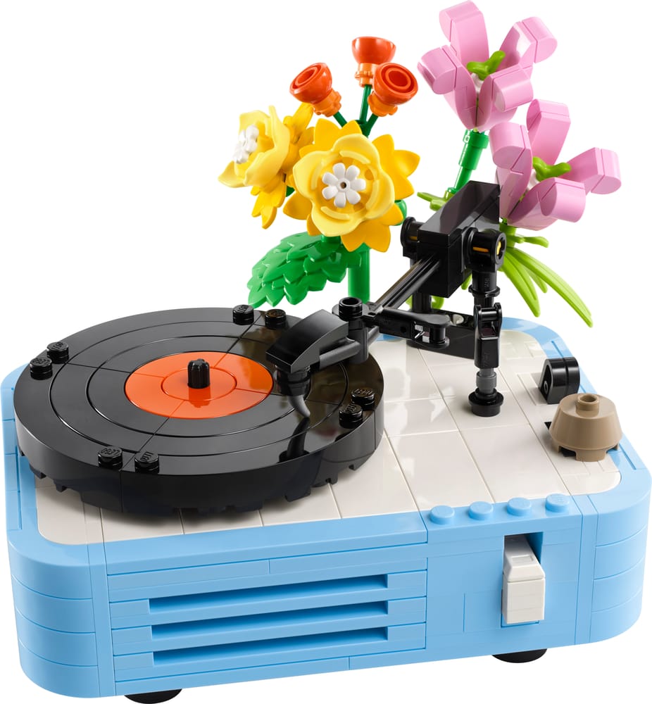 Win the LEGO Record Player with Flowers