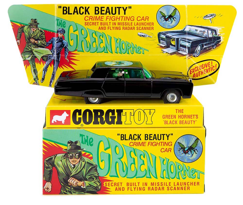Win the Corgi Green Hornet Black Beauty