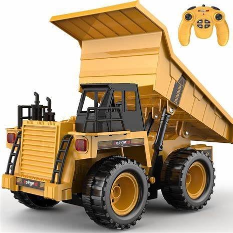 earth moving dump truck