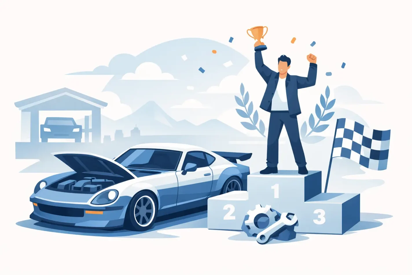 How to Win a Rebuilt Sports Car